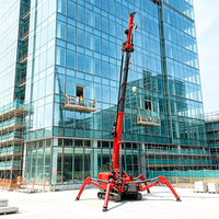 1 Tonne 2 Tonnen 3 Tonnen Fly-Jib Teleskop-Spinnenkran zum Fabrikpreis