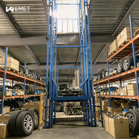 Plateforme élévatrice verticale hydraulique pour marchandises, capacité 500-5000 kg, à chaîne, pour le levage de fret