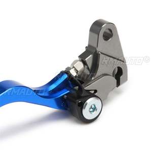 1 paire de leviers de frein et d'embrayage CNC pour moto, pour Yamaha WR250F 2005-2015 WR450F 2005-2015 T6-6061 en aluminium - Product Image 6