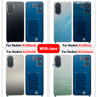 Coque arrière de remplacement avec lentille d'appareil photo pour Redmi Note 13 Pro, Pro Plus, A3, A5, F4, F5, F5 Pro, F7 Pro – Boîtier arrière en verre