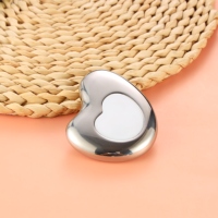 Globe de glace en acier inoxydable pour massage facial froid, favorisant l'absorption du sérum et améliorant l'élasticité de la peau