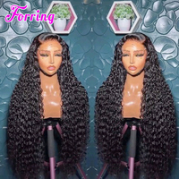Perruques sans colle en cheveux naturels vietnamiens, perruques ondulées en cheveux humains, perruque frontale en dentelle HD suisse 13x6 13x4 pour femmes