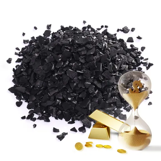 6x12 Mesh Gold Recovery Coconut Shell Activated Carbon For Gold recovery / water treatment