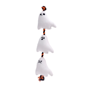 Giocattolo interattivo del cane degli animali domestici di addestramento all'aperto di Nylon educativo di lancio della corda della peluche di Halloween - Product Image 4