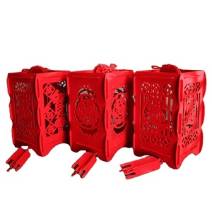 Linterna de fieltro decorativa para decoración de Año Nuevo Chino, farol impermeable para decoración de <span class=keywords><strong>Chinatown</strong></span> - Product Image 1