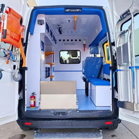 Ambulancia de Emergencia Personalizable, Nueva Ambulancia Médica con Monitoreo de UCI para Uso Hospitalario
