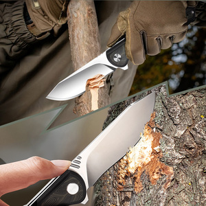 Cuchillo <span class=keywords><strong>de</strong></span> Bolsillo <span class=keywords><strong>Plegable</strong></span> OEM EDC G10 para Supervivencia al Aire Libre, Acero Inoxidable D2, para Camping, Táctico, Bricolaje - Product Image 4