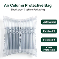 Sac de protection gonflable en colonne d'air de type L, réutilisable, pour l'emballage de moniteurs plats et l'expédition d'écrans fragiles - Vente en gros usine