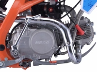 Offres Spéciales DT140 17/14 Pit Bike chinois Mini 140cc Dirt Bike adolescents carburant électrique 4 temps moteur embrayage manuel matériau en acier