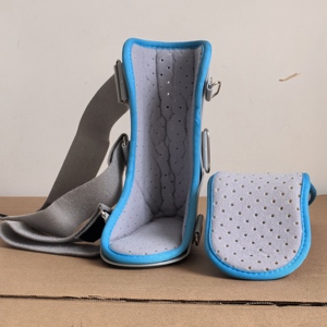 <span class=keywords><strong>Attelle</strong></span> de protection confortable Chenhai pour la rééducation des fractures de la <span class=keywords><strong>cheville</strong></span> et du pied chez l'adulte, en PP + tissu composite, gris - Product Image 5