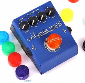 Colorful Plastic Effectors Foot Switch Knob <b>Cap</b> Guitar Pedal <b>Toe</b> <b>Cap</b> For Guitar Bass Effect Pedal Foot Button Cover OEM/ODM Logo - Product Image 3