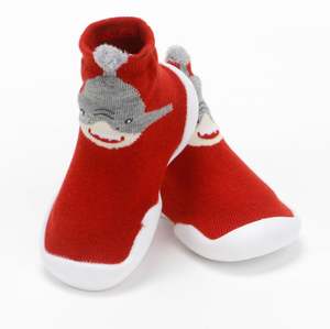 Chaussettes en caoutchouc antidérapantes de printemps et d'automne Chaussures pour tout-petits, Chaussures pour enfants, Chaussures en caoutchouc anti-collision Chaussures pour bébés - Product Image 4
