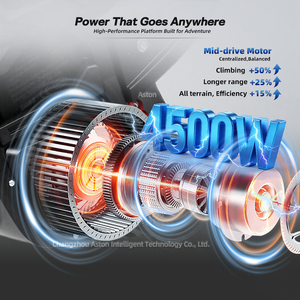 Hot Selling 56V 4500W Direct-Drive Mid Motor Max Torque 141Nm Off-Road Electric <strong>Dirt</strong> <strong>Bike</strong> All Terrain Ebike - Product Image 5