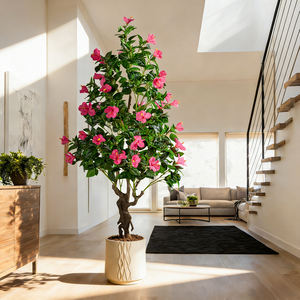 Plantas Artificiales de Plástico en Oferta, Árbol de Periwinkle Artificial, Sakura para Decoración del Hogar y Tiendas - Product Image 2