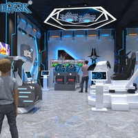 EPARK Juegos de realidad virtual Entretenimiento Máquinas Vr Sala de juegos 5D Cine Asiento Vr Parque