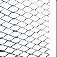Filets métalliques en Chine 9x18mm épaisseur de trou 0.4-0.6mm maille galvanisée anti-fissure en métal déployé pour le plâtrage