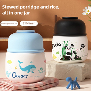 Mug isotherme sous vide en acier inoxydable 316 pour aliments pour bébés, portable pour le camping - Product Image 3