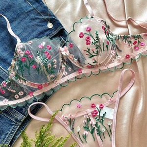 Novità Sexy da <span class=keywords><strong>donna</strong></span> di San Valentino <span class=keywords><strong>intimo</strong></span> <span class=keywords><strong>intimo</strong></span> in pizzo ricamato reggiseno e brevi set con detti trasparenti regalo il nostro <span class=keywords><strong>negozio</strong></span> - Product Image 5