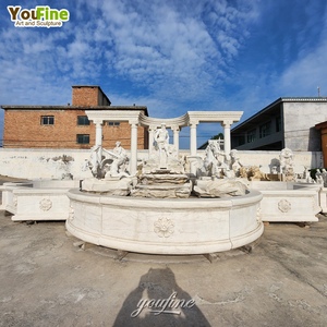 Fuente Grande de mármol de <span class=keywords><strong>Trevi</strong></span> de piedra de jardín - Product Image 5