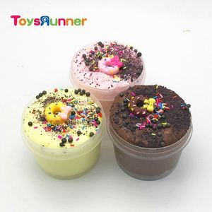 Kits éducatifs de slime crème tendance 2019, jouets chinois, slime purée de beurre aromatisé au yaourt - Product Image 3