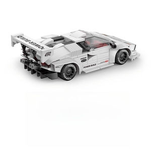 PB PB8845 Mini Coche Deportivo, Rompecabezas de Bloques de Construcción, Juguete de Bloques de Construcción MOC, Modelo para Armar, Regalo de Navidad - Product Image 4