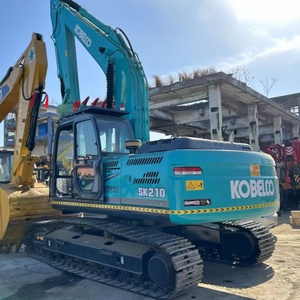 รถขุดโคเบลโก้ SK210 มือสอง ขนาด 21 ตัน รถขุดขนาดเล็ก บุ้งกี๋ 0.8 เมตร กำลังเครื่องยนต์ 114 กิโลวัตต์ ชิ้นส่วนหลัก SK210 140 200 250 260 - Product Image 2