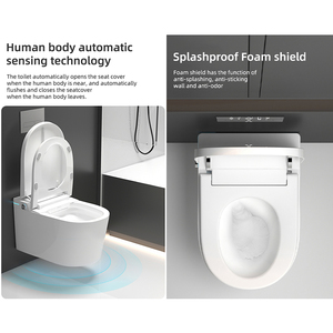 Phòng tắm treo tường thông minh WC nhà vệ sinh thông minh Nước Tủ quần áo nhà vệ sinh thiết lập <span class=keywords><strong>flusher</strong></span> thông minh treo nhà vệ sinh thiết lập - Product Image 6