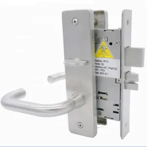 Keyman Ansi Grade 1 Insteekslot Commerciële Deur Handvat Ansi Insteekslot Set Voor Buitendeur Lockset Brandwerende 3 Uur cul