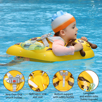 Bouée gonflable pour bébé et enfant Swimbobo, adorable abeille, pliable, en PVC, jouet aquatique pour piscine, été
