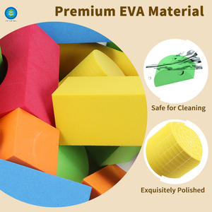 Nouveaux blocs de construction en <span class=keywords><strong>mousse</strong></span> EVA YICHENG en gros, blocs de construction sensoriels éducatifs pour bébés, sûrs pour les bébés, modèle de jouet de construction - Product Image 2