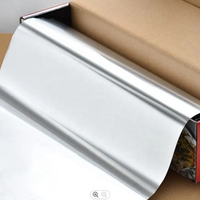Rouleau de papier aluminium pour grillades et cuisson, usage domestique, cuisine, 5m 10m, papier d'emballage pour la cuisine, pour la cuisson