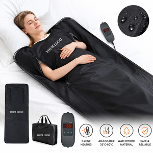 Manta de Sauna Casera BTWS, la Mejor Opción Familiar, Manta de Sauna Térmica, Manta de Sauna de Infrarrojos para Todo el Cuerpo, Portátil - Product Image 1