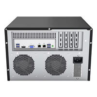 BKHD NAS N5095 8-Bay赛扬N5095 4核心支持FreeNAS TrueNAS SATA 2.5 3.5英寸固态硬盘网络存储服务器