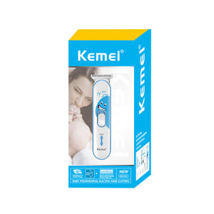 Tondeuse à cheveux pour bébé Kemei KM-963, ensemble de coupe de cheveux électrique silencieux rechargeable pour enfants avec accessoires - Product Image 4
