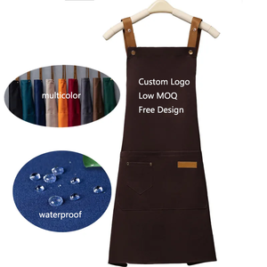 Vente Flash : Cadeaux et Articles d'Artisanat – Fournitures de Jardin Personnalisées – Tablier de Chef en Toile Imperméable Réutilisable Sans Manches avec Poche - Product Image 1