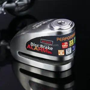 Alarm disc brake lock waterproof anti-theft outdoor disc brake lock