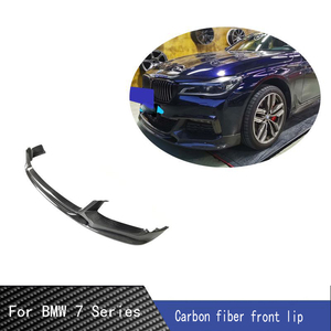 LANNER 16-18 BMW Serie 7 Sport, Labio de Parachoques Delantero de Fibra de Carbono Brillante - Product Image 1