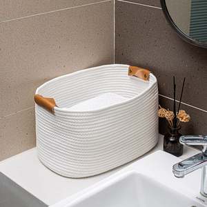 Multi-Specification Oval Desktop Cosmetics Bedroom and Household Box <b>Storage</b> <b>Basket</b> - Product Image 3