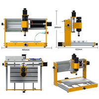 LUNYEE 3018 Pro Max Fraiseuse CNC tout aluminium avec compatibilité laser 5.5W 10W pour le fraisage de circuits imprimés