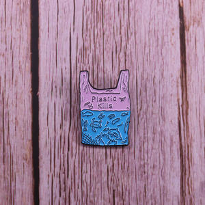 Nuevo Broche de Metal con Diseño de Plástico Oceánico para Mujer, Joyería Creativa de Moda, Regalo - Product Image 3