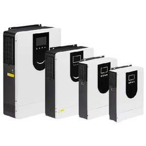 Convertisseur d'énergie solaire hybride monophasé avancé à onde sinusoïdale pure avec écran LCD pour système photovoltaïque domestique - Product Image 1
