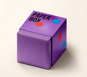 Boîte d'emballage Purple Premium Jewelry Heaven pour jouet de collection et couverture de protection, idéale pour les coffrets cadeaux, logo personnalisable - Product Image 3