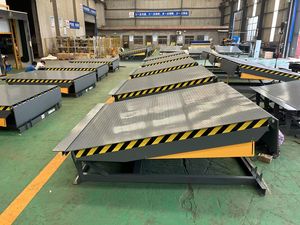 Ounuo הידראולי אלומיניום סגסוגת dock 6-15 טון מיכל מלגזה מלגזה ציוד טעינה עם 2-שנה אחריות - Product Image 2