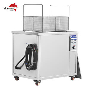 Skymen OEM ODM 전기 산업 초음파 세척 장비 135L 단일 탱크 초음파 목욕 청소기 자동차 엔진 블록 용 - Product Image 1