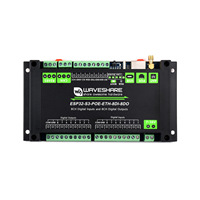 Carte de développement industrielle BSSY)ESP32-S3-POE-ETH-8DI-8DO - 8 canaux d'E/S numériques intégrés - Processeur Xtensa -Bit LX7