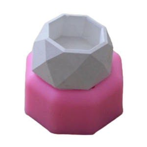 Modern Design Small Flower Pot <b>Mold</b> Popular <b>Animals</b> and Flowers in Silicone Rubber for Cement Plaster - Product Image 6