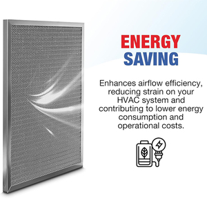 18x24x1 bộ lọc không khí cho nhà merv 8 tái sử dụng tĩnh điện nhôm AC / HVAC lò lọc có thể giặt vĩnh viễn Bộ lọc không khí mắt lưới - Product Image 5