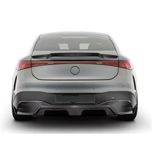Pour Mercedes EQE EQS Kit de carrosserie en Fiber de carbone EQE EQS amélioré BabosBrabus <span class=keywords><strong>Style</strong></span> avant lèvre antibrouillard Tuyere Spoiler Kit de carrosserie - Product Image 2