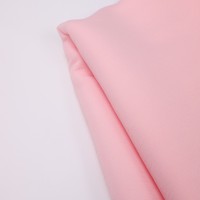 Tissu en satin de polyester effet soie anti-plis personnalisable en gros pour vêtements et confection