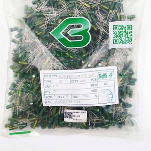 Bulk Discount RC050M4R7L05*11TH-2A1E 5*11 Capacitors Through-Hole Electrolytic Capacitors 4.7uF 20% 50V - Product Image 1